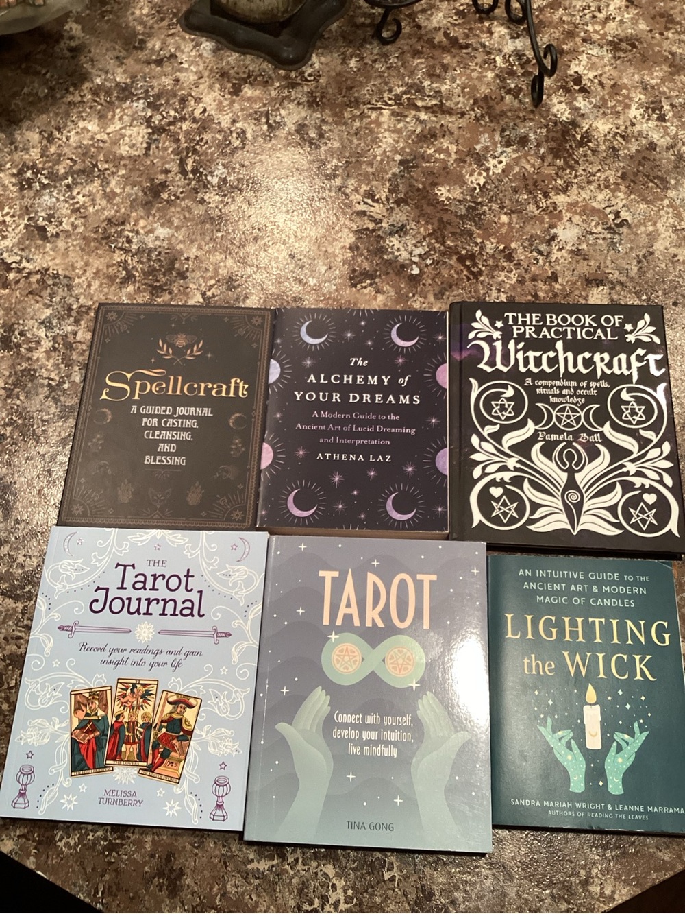 Spiritual Guidance Book Set - Tarot, Spellcraft, Dreams, Witchcraft set/6